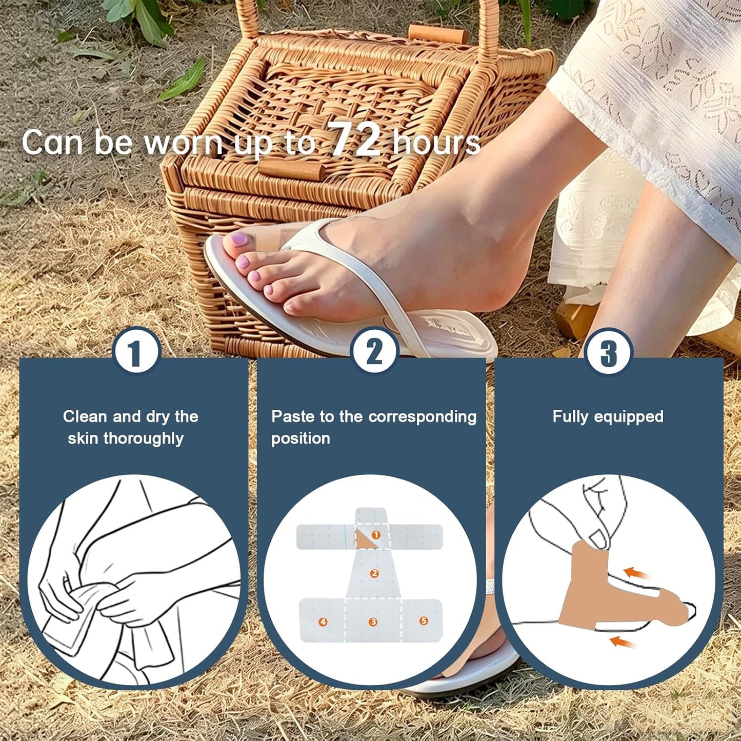 🏅Natravor® Relief Botanical Bunion Comfort Patcht👠💃（Physical Stretch Support + Botanical Comfort Formula)