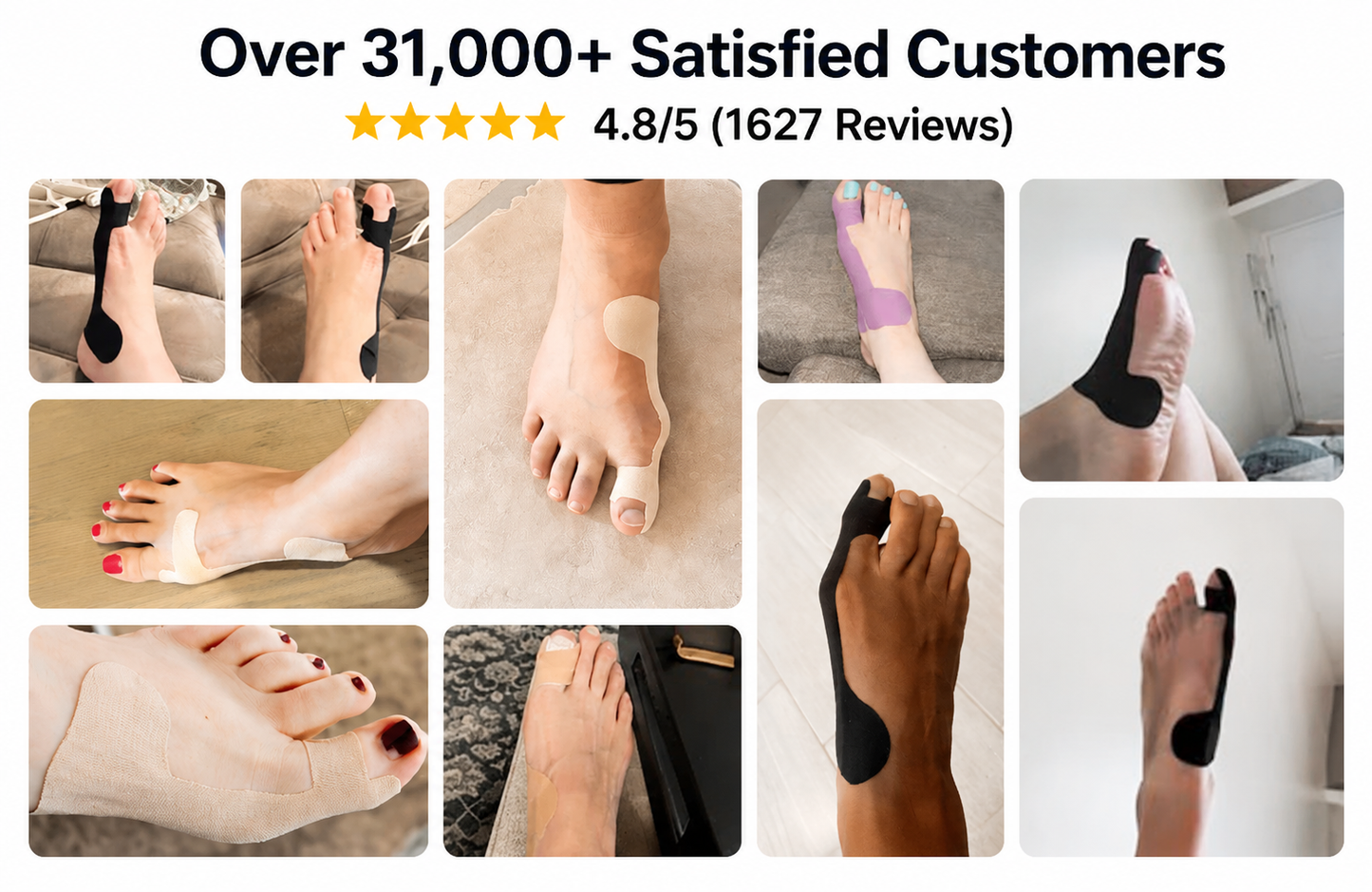 🏅Natravor® Relief Botanical Bunion Comfort Patcht👠💃（Physical Stretch Support + Botanical Comfort Formula)