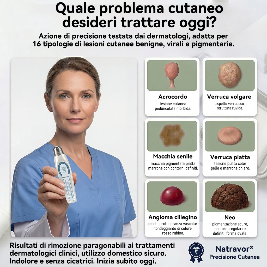 ✨ 𝐍𝐞𝐠𝐨𝐳𝐢𝐨 𝐔𝐟𝐟𝐢𝐜𝐢𝐚𝐥𝐞 𝐝𝐞𝐥 𝐌𝐚𝐫𝐜𝐡𝐢𝐨 | ✅🎉 Natravor® 7-𝐃𝐚𝐲 𝐓𝐚𝐠 & 𝐒𝐩𝐨𝐭 𝐄𝐫𝐚𝐬𝐞𝐫 (Rollerball senza dolore, senza cicatrici)