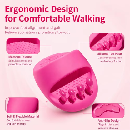 1 Pair Toe Corrector for Hallux Valgus Leg Shaping Arch Trainer Women's Home Yoga and Fitness Accessory Foot Arch Exerciser